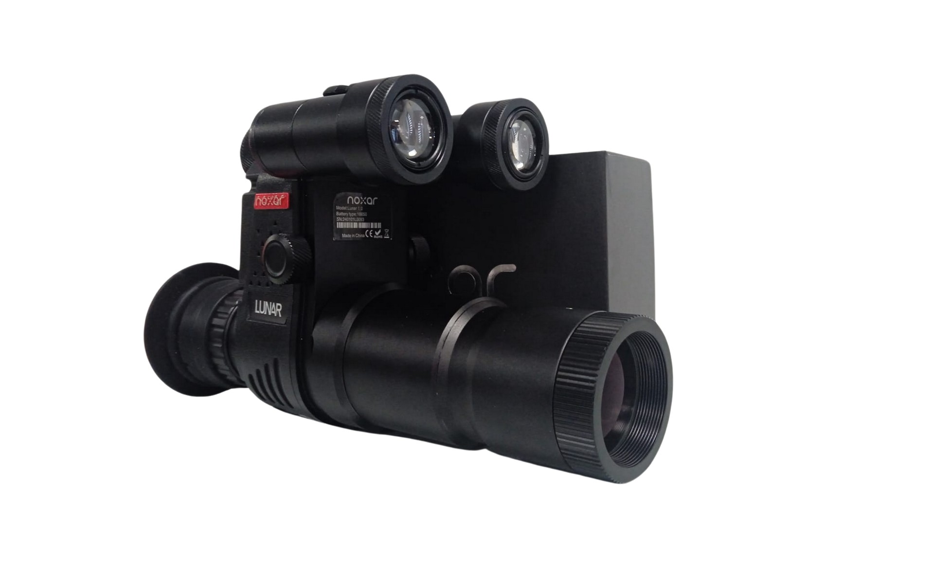 Set Noxar Lunar 1.0 + Infrarotbeleuchtung Noxar Magnar Mini (4x)